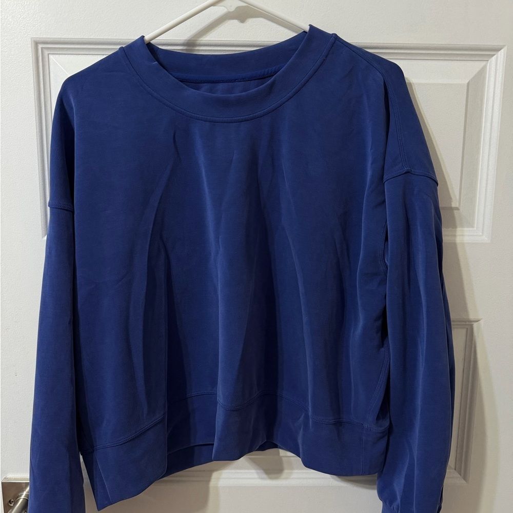 SoftStreme Perfectly Oversized Cropped Crew